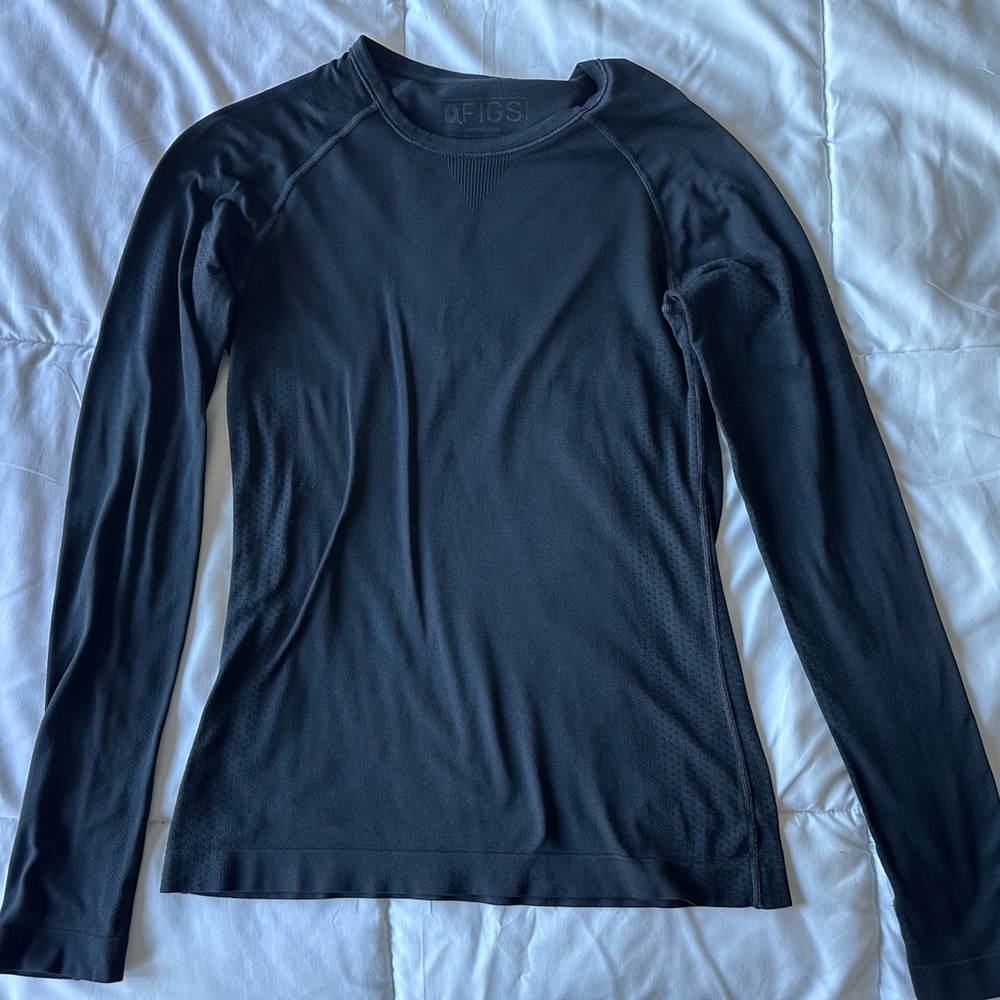 Gently Used Figs Technical Longsleeve Underscrub-Small